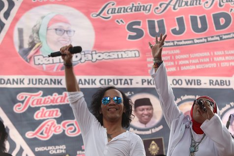 Tampil di GKJ jadi pengalaman pertama Slank © KapanLagi.com/Agus Apriyanto