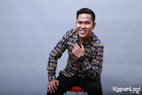 Ical Majene mengidolakan sosok Nassar yang dinilainya punya suara mengagumkan © KapanLagi.com®/Agus Apriyanto