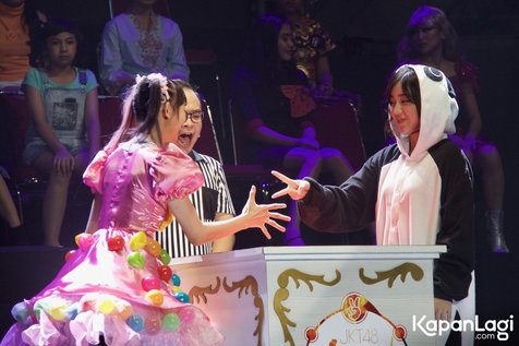 Sinka Juliani terpilih sebagai Senbatsu sekaligus center untuk single terbaru JKT48. / ©KapanLagi.com®/Djoko Poerwanto