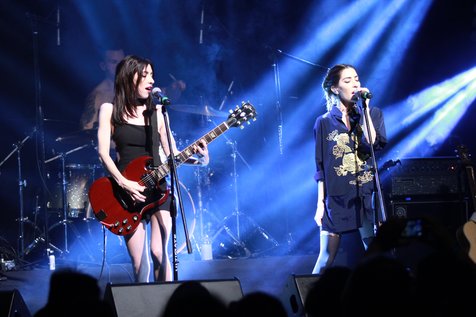 Kembali ke dunia musik, kualitas The Veronicas sama sekali tak menurun © KapanLagi.com/Adhib Mujaddid