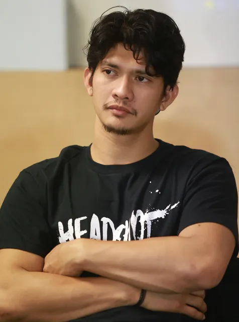 Iko Uwais jaga kesehatan dengan makanan sehat © KapanLagi.com®/Agus Apriyanto