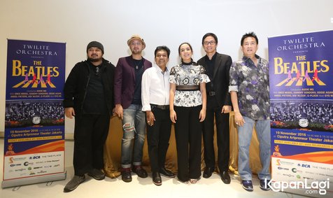 Twilite Orchestra akan tampilkan 25 lagu The Beatles bersama beberapa musisi ternama tanah air © KapanLagi.com/Budy Santoso