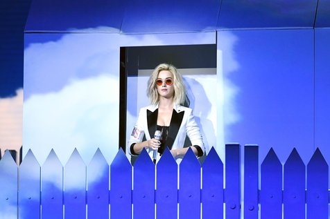 Katy Perry tidak peduli dengan keputusan Taylor Swift yang kembali menggunakan platform streaming untuk musik-musiknya © AFP