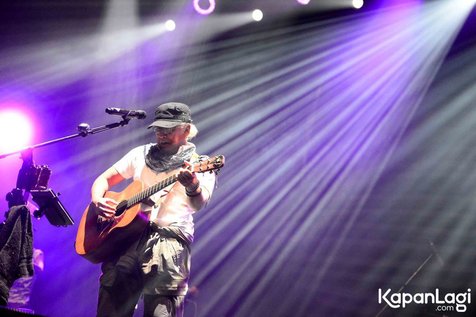 Iwan menggebrak panggung JFF 2017 © KapanLagi.com®/Bayu Herdianto