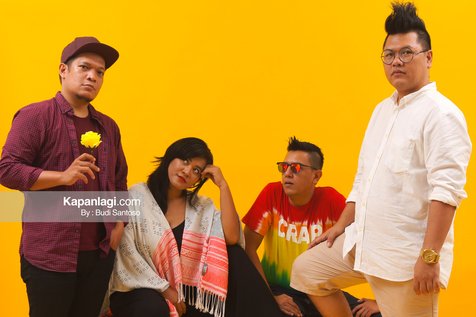 Pada momen ini, Souljah sedikit bernostalgia dengan pengalaman awal berkarir di industri musik Tanah Air © KapanLagi.com/Budy Santoso