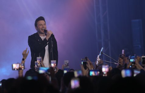 Shane Filan ungkap album barunya akan terasa lebih country dan memiliki tempo upbeat © KapanLagi.com/Agus Apriyanto