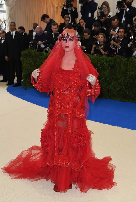 Katy Perry di Met Gala 2017 © AFP