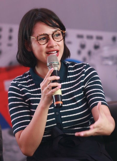 Walau belum menjadi solusi, Andien tak setuju jika industri digital dipandang sebagai hal utama yang mematikan industri musik © KapanLagi.com/Agus Apriyanto