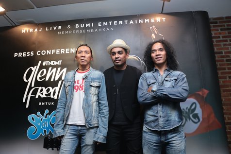 Kaka penasaran akan seperti Glenn Fredly membawakan lagu-lagu Slank pada konser nanti © KapanLagi.com/Bayu Herdianto