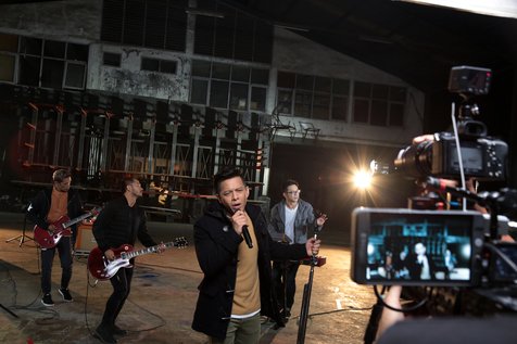 NOAH kembali jalani proses syuting untuk video klip terbarunya, 'My Situation' © KapanLagi.com/Muhammad Akrom Sukarya