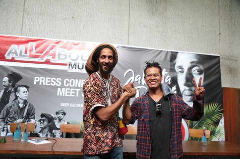 Meski Ayahnya seorang legenda musik reggae, Julian Marley tak rasakan tekanan untuk tampil di Indonesia © KapanLagi.com/Muhammad Akrom Sukarya