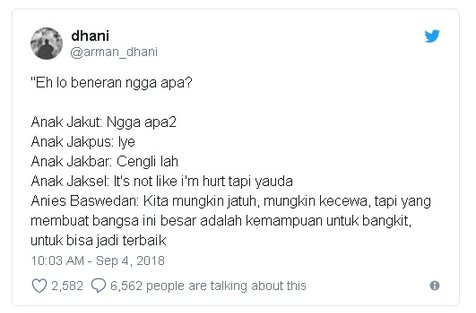 Kompilasi Twit Kocak Guyonan Warga Soal Bahasa Gaul Anak Jaksel Kapanlagi 