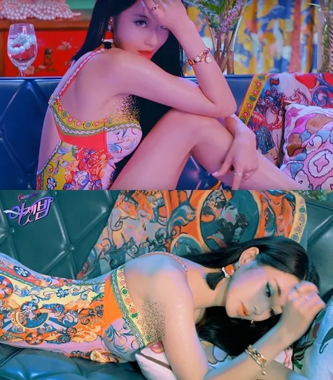 Kyungri di MV Blue Moon