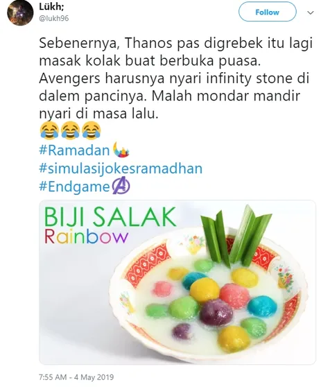 Takjil Ala Thanos