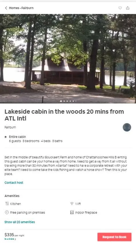 Kabin Tepi Danau