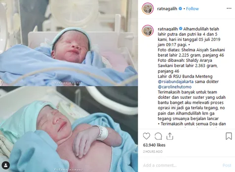Takjub Miliki Bayi Kembar