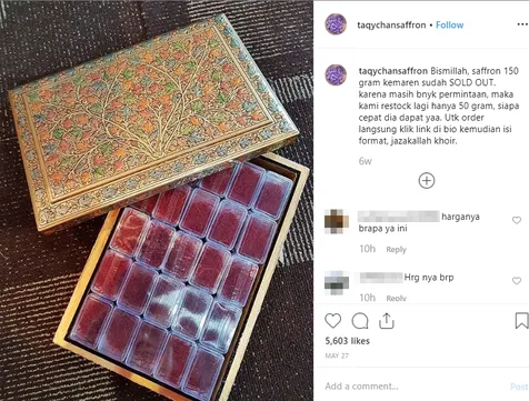 Taqychan Saffron