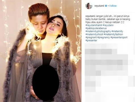 Rey Utami Sempat Dituding Hamil Palsu