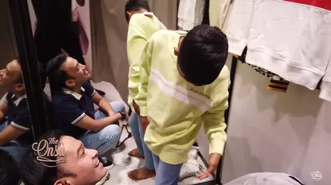 Peluk Ruben Onsu dengan Erat