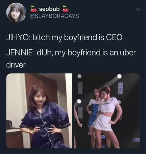 Jihyo TWICE Vs Jennie BLACKPINK