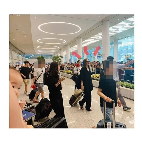 Tiba di Bandara Incheon