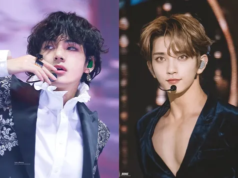 V BTS dan Joshua SEVENTEEN
