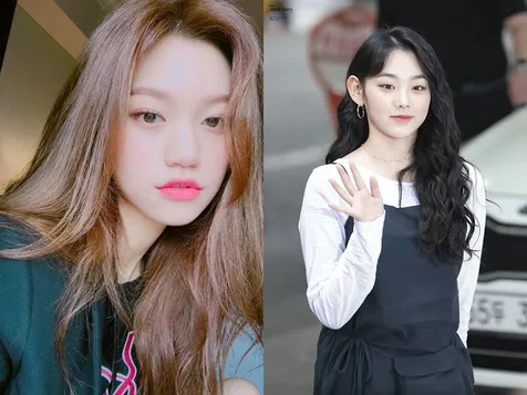 Doyeon Weki Meki dan Mina Gugudan