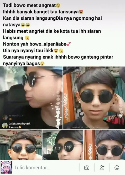 8 Status Dari Penggemar Bowo Tik Tok Ini Bikin Ngelus Dada M Kapanlagi Com Bowo mengaku tidak lagi main tik tok.