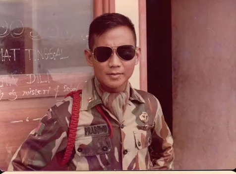 Foto-Foto Jadul Prabowo Subianto Saat Muda, Ganteng dan ...