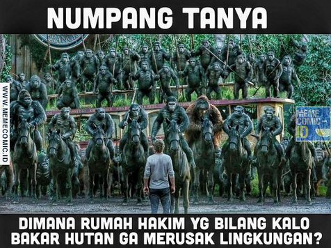 FOTO Bikin  Ngakak  Berat Inilah Meme  Komik  Lucu  Hakim 