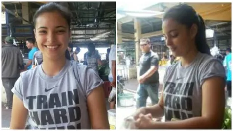 Foto Gadis Ini Ternyata Penjual Yakult Di Pasar Manis Banget M Kapanlagi Com