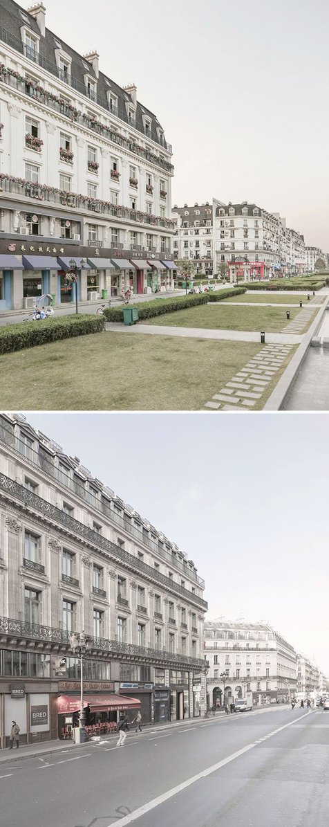 FOTO: Ketika China Membuat Replika Kota Paris, Mirip 