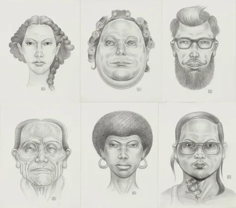 FOTO: Bikin Melongo, Inilah Sketsa Terbaik Wajah Para 