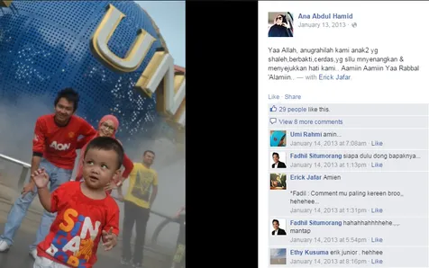 Kisah dan Potret Kemesraan Keluarga Ana Sebelum Kehadiran 