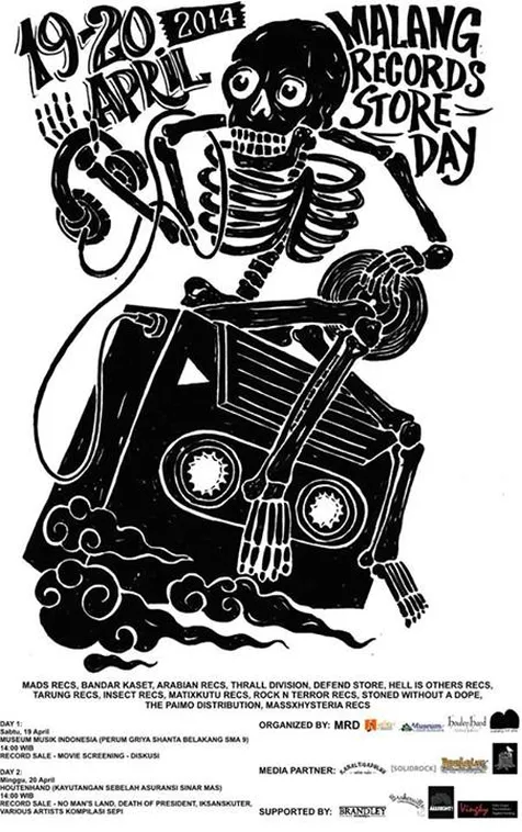 Poster Malang Records Store Day