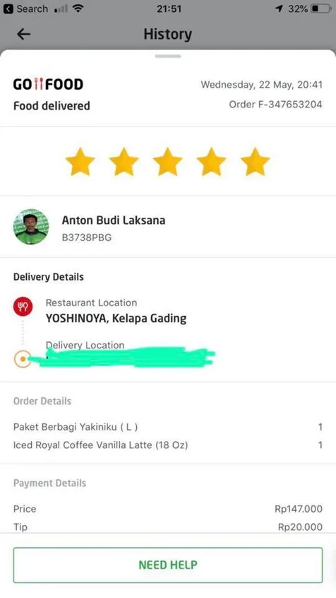 Pesan Makanan