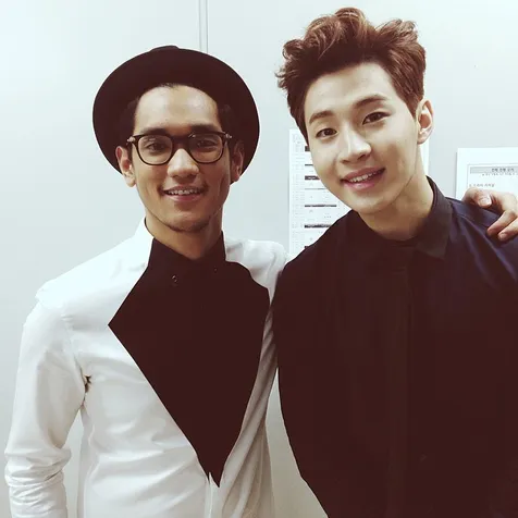 Afgansyah Reza dan Henry Lau