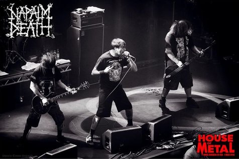 Napalm Death @foto: facebook.com/officialnapalmdeath