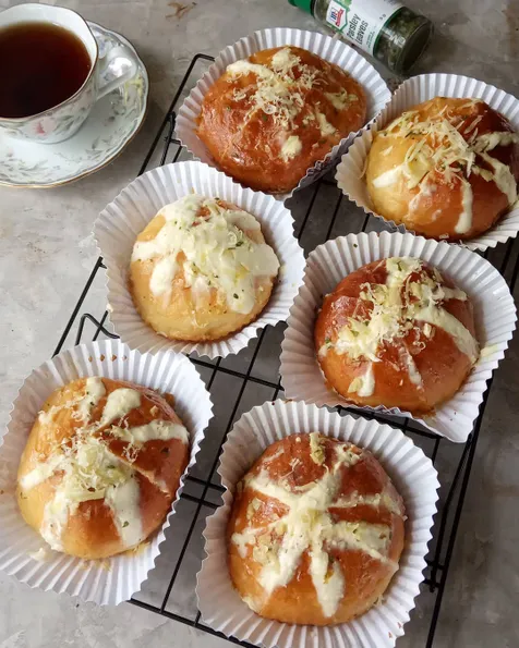 Korean Cream Cheese Garlic Bread Lumer