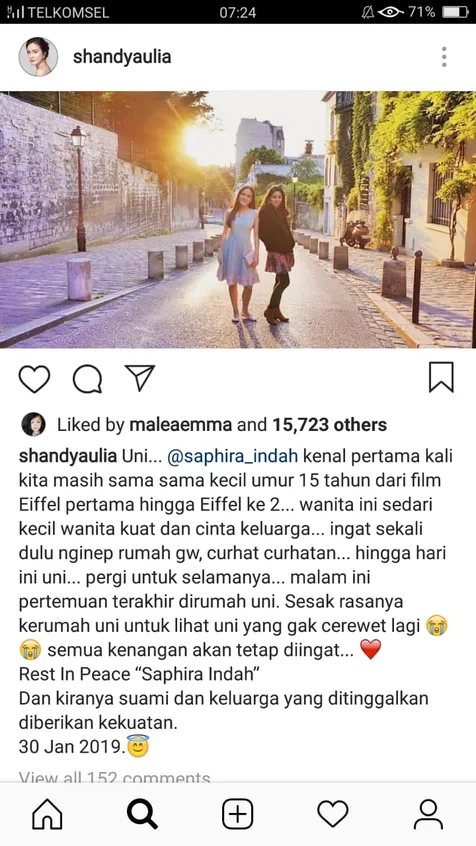 Sahabat Shandy di EIFFEL I'M IN LOVE