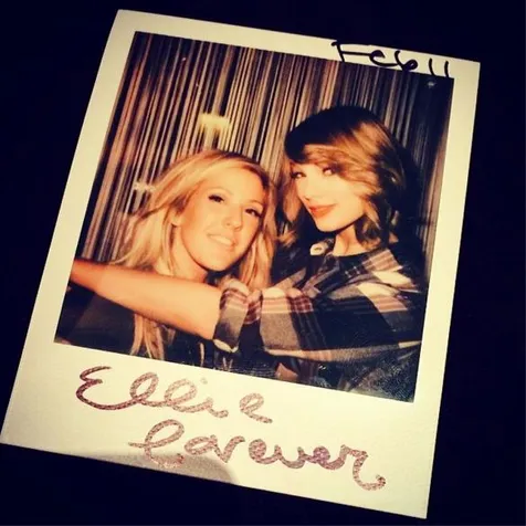 Ellie Goulding dan Taylor Swift. - Instagram/TaylorSwift
