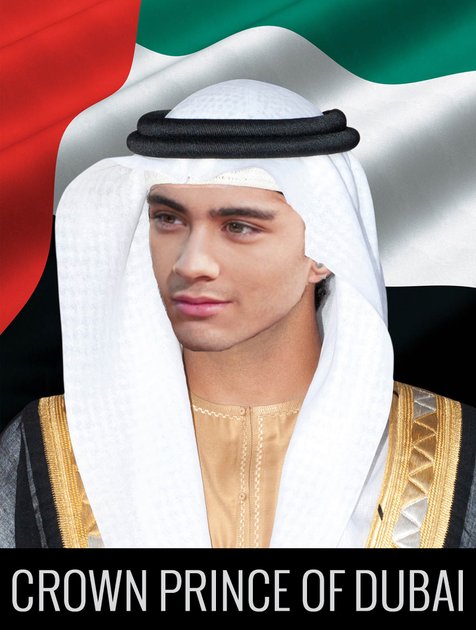 Zayn tentu cocok jadi Putra Mahkota Dubai ©istimewa