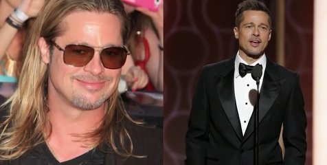 Brad Pitt berikan kejutan di Oscar 2017/©thetalko.com