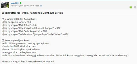 Kamu Jomblo Tenang Hubungi 6 Jasa Pembangun Sahur Ini Kapanlagi Com