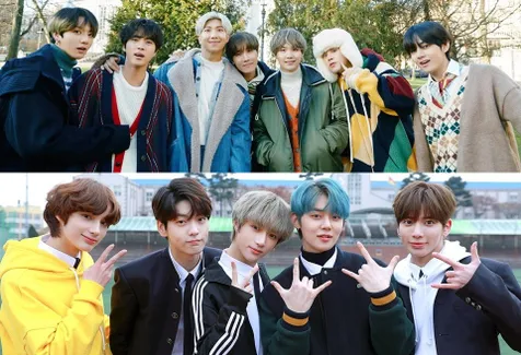 Kontribusi BTS dan TXT