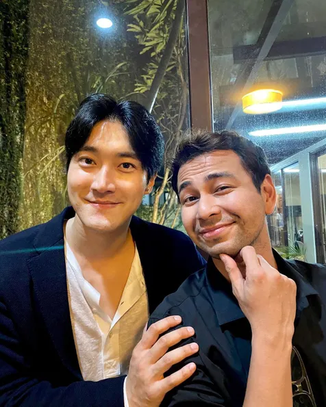 Raffi Ahmad dan Choi Siwon