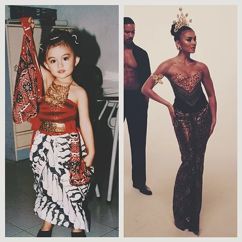 Imutnya Potret Masa Kecil Agnez
