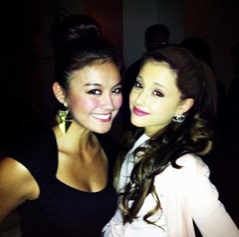 Agnes Monica dan Ariana Grande