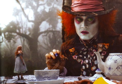 Tim Burton  ALICE IN WONDERLAND, The Optical Trick 