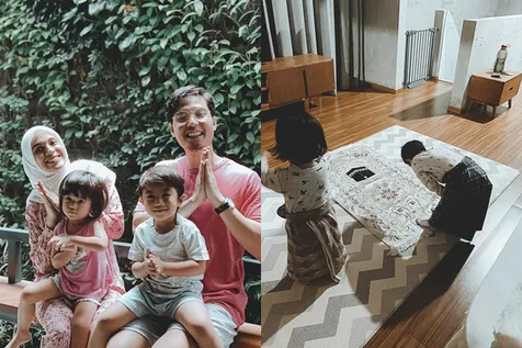 Uta dan Uti (Anak Nycta Gina dan Rizky Kinos)